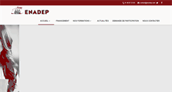 Desktop Screenshot of enadep.com